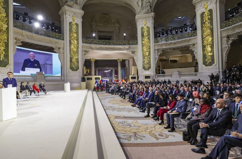  AI Summit in France PM Modi Live: पीएम मोदी ने फ्रांसीसी निवेशकों से कहा-“भारत आने का यही समय है”