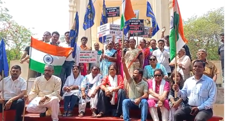  पहलगाम आतंकी हमले के विरोध में राजधानी में उबाल