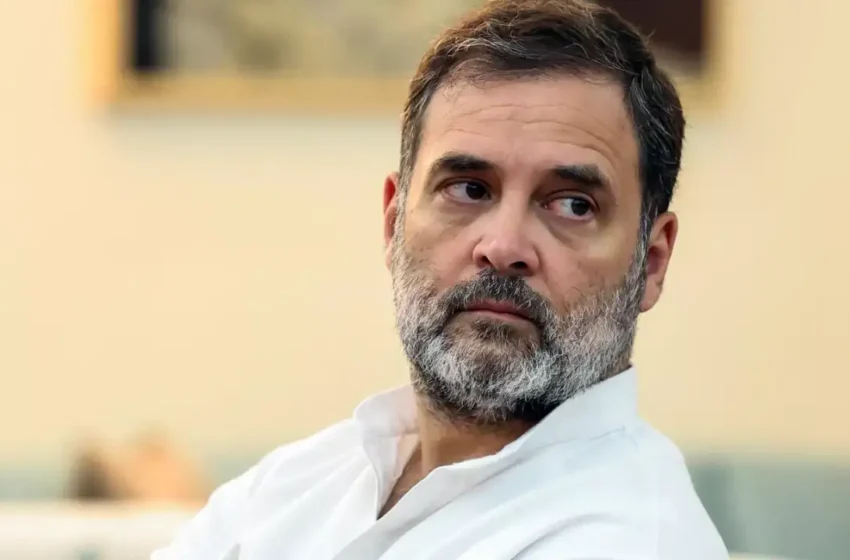  राहुल गांधी बोले- गलती नहीं अपराध है !