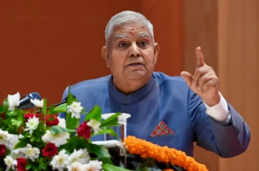  उपराष्ट्रपति धनखड़ ने की किसानों को सब्सिडी सीधे देने की वकालत