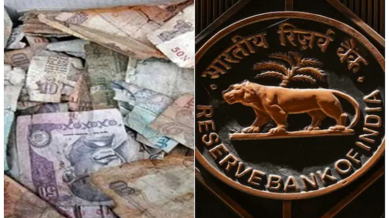  RBI का बड़ा फैसला: कटे-फटे नोटों का करेगा अनोखा जुगाड़
