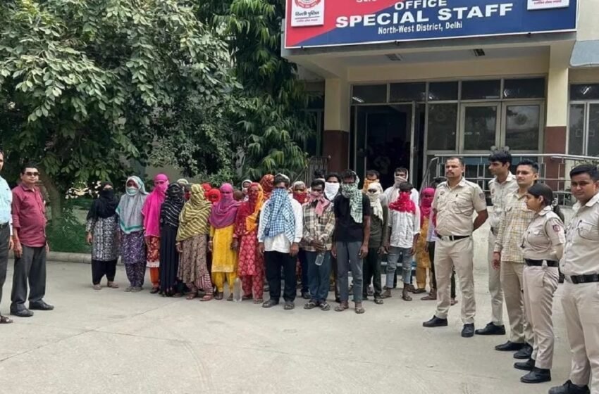 66 Bangladeshi nationals living illegally in Delhi arrested