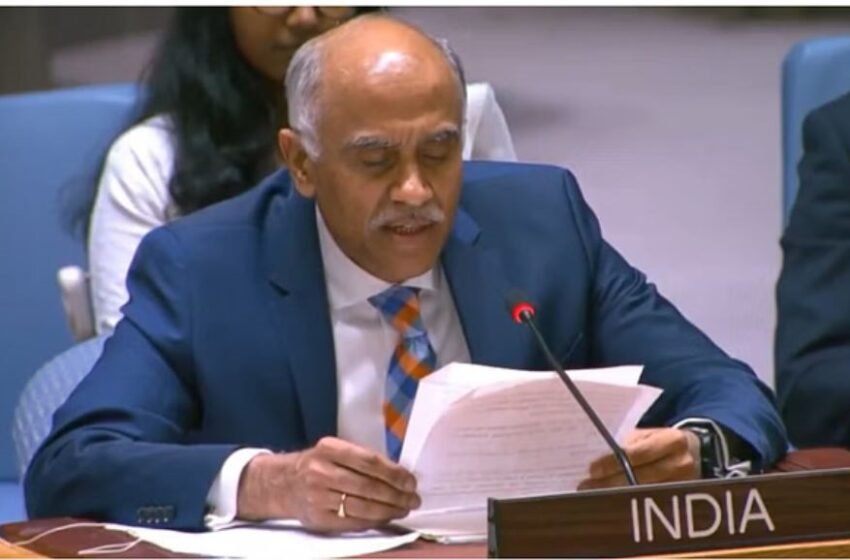 Parvathaneni Harish Permanent Representative of India to the UN