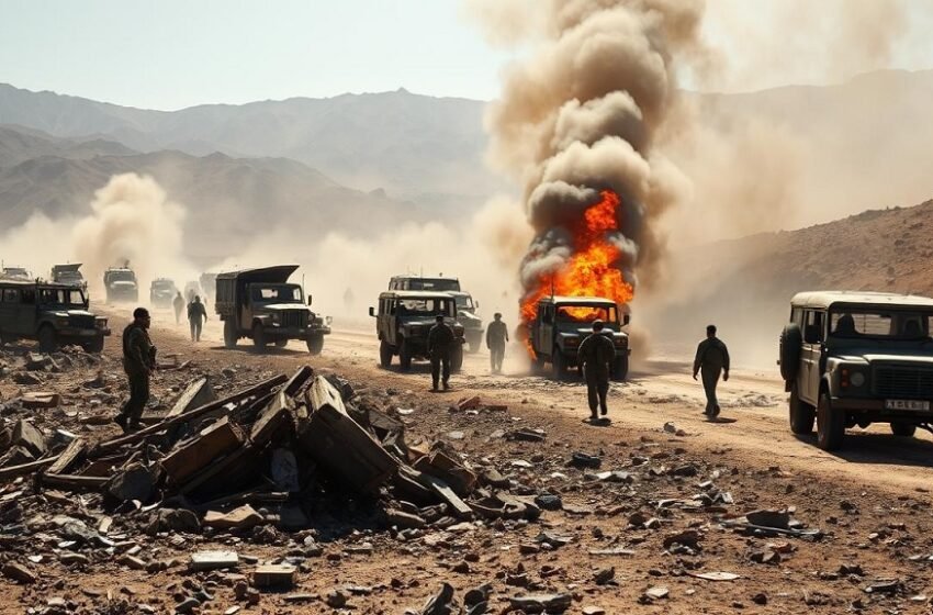 Big suicide attack on military convoy in Pakistan
