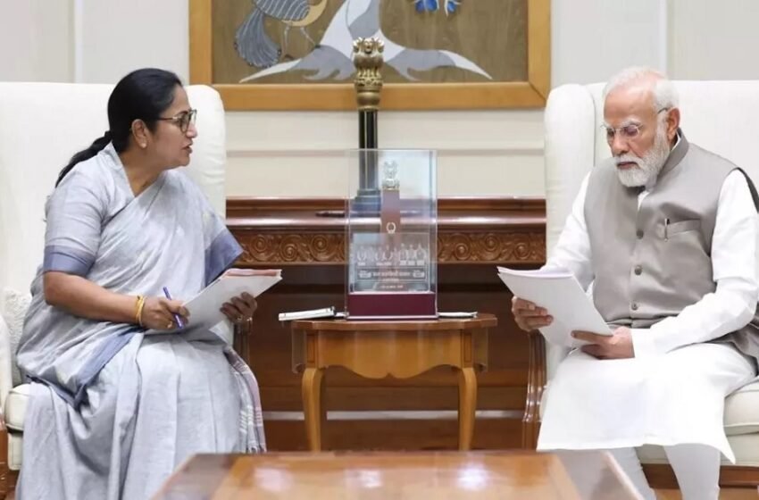 CM Rekha Gupta met PM Modi