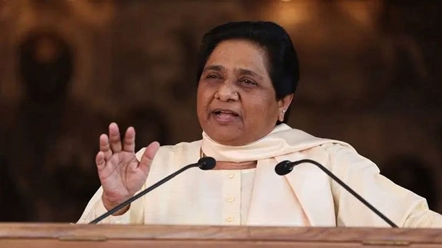 Mayawati opposed the merger of government schools