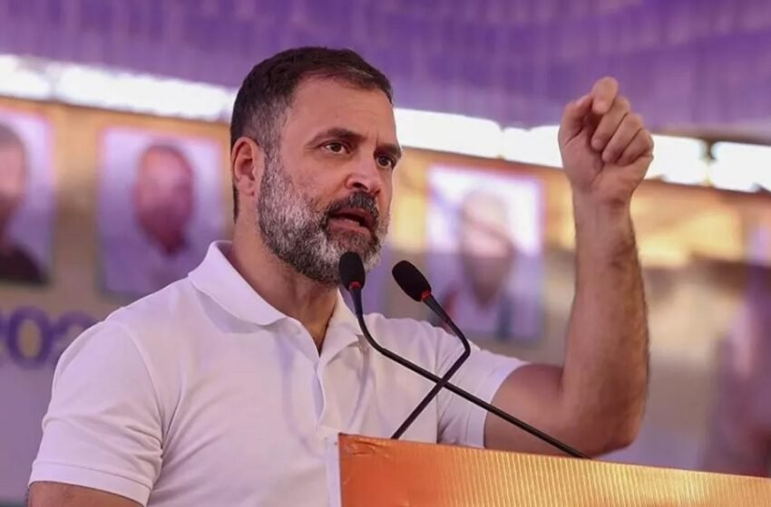 Rahul Gandhi now started praising ECI