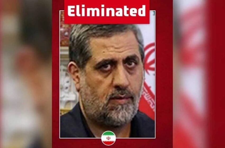 The IDF claims to have killed senior Iranian military member Saeed Izadi