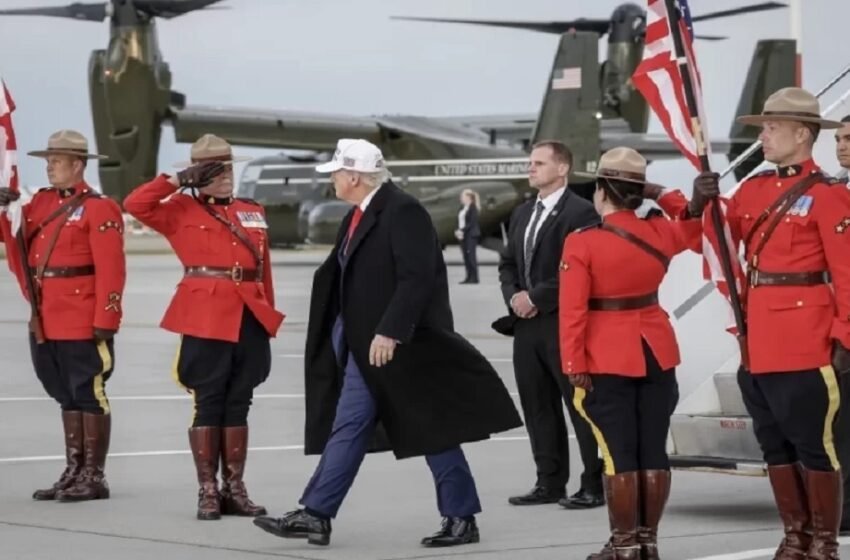 Trump left G-7 summit midway