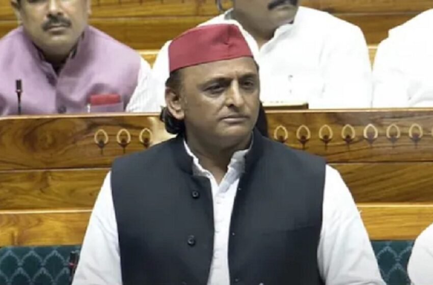 Akhilesh Yadav raised questions on Operation Mahadev in loksabha