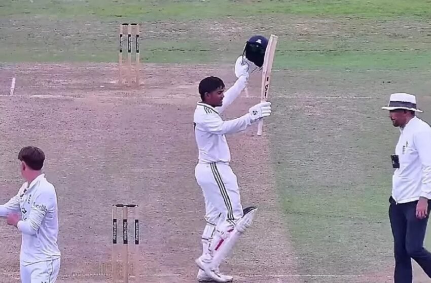  आयुष म्‍हात्रे के तूफानी शतक पर बारिश ने फेरा पानी, यूथ टेस्‍ट जीतने से चूकी टीम इंडिया