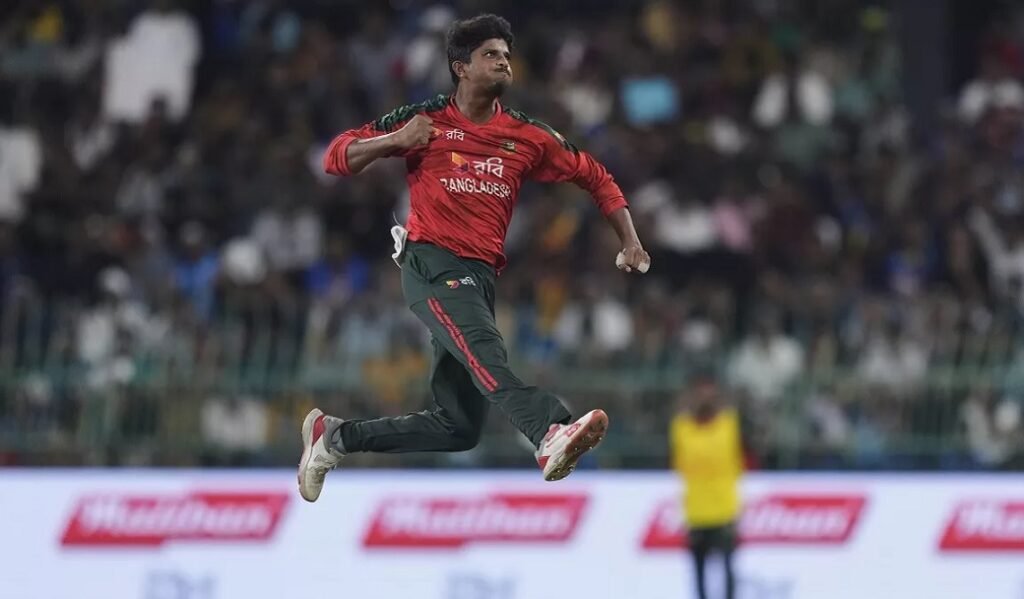 Bangladesh bowler Mehndi Hasan