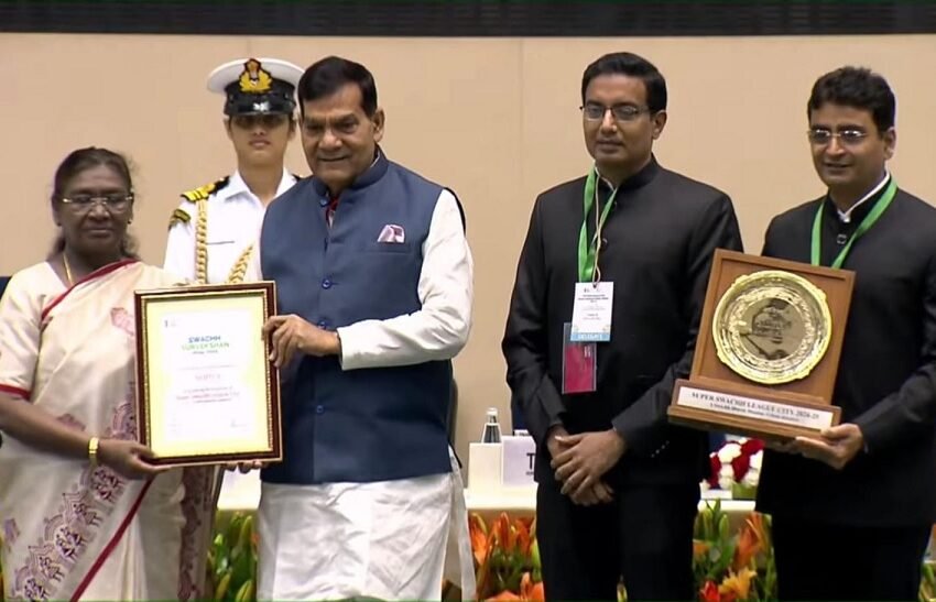Five cities of UP get awards in Swachh Survey
