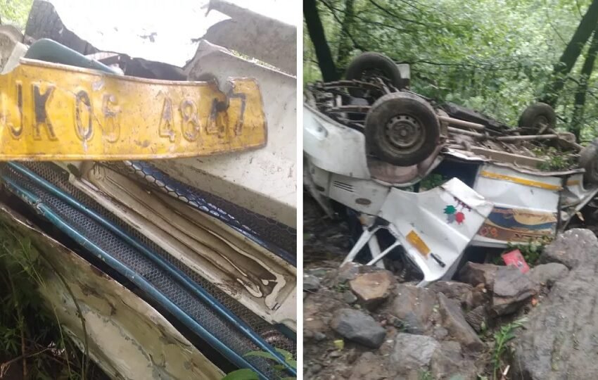 Horrific road accident in Doda