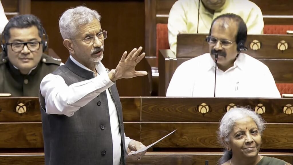 Jaishankar said In Rajya Sabha on Operation Sindoor