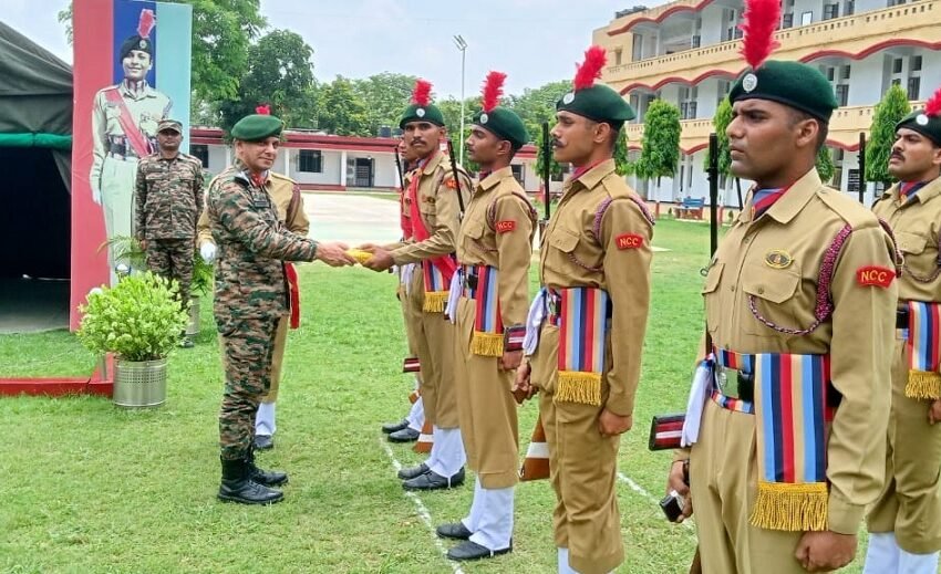 NCC Group Commander Brigadier Puneet Srivastava