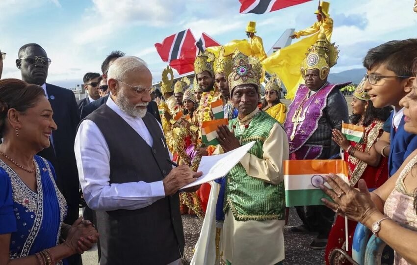 PM Modi addressed the Indian community in Trinidad and Tobago
