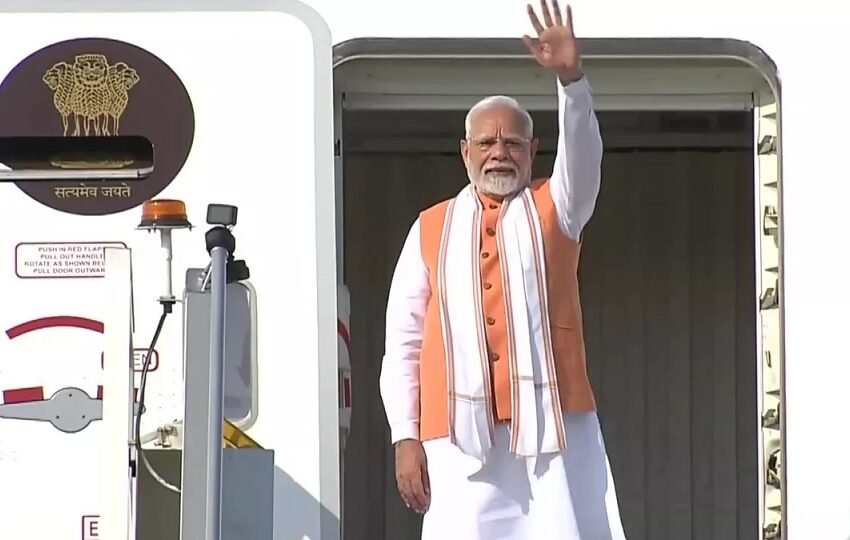 PM Modi leaves for a tour of 5 countries