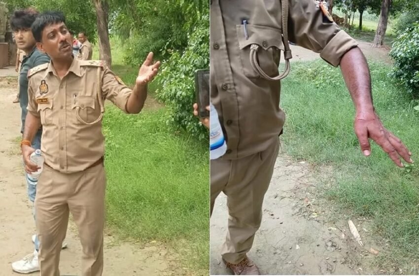 Police Team Attacked in Sultanpur