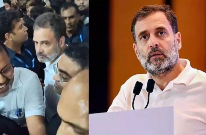 Rahul Gandhi appeared in court in Lucknow