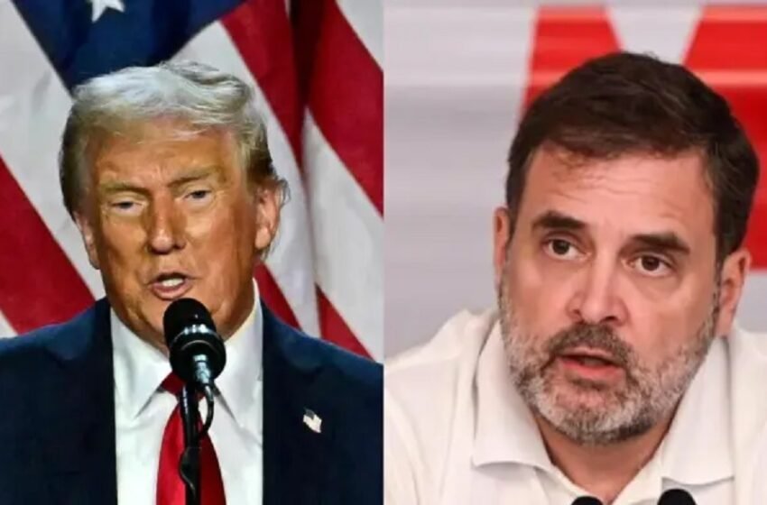  ट्रंप की भाषा बोले राहुल गांधी, कहा- मर गई भारत की अर्थव्यवस्था; यह मोदी और अडानी का काम