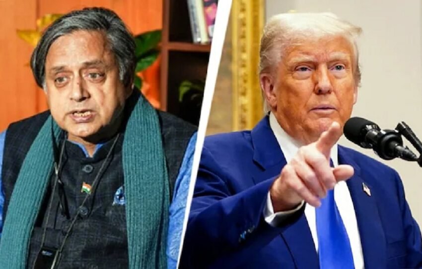  ट्रंप के टैरिफ पर सरकार को घेर रही कांग्रेस, पर थरूर ने दिया अलग रिएक्शन; कही चुभने वाली बात