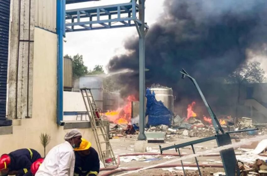 explosion in the factory in Telangana