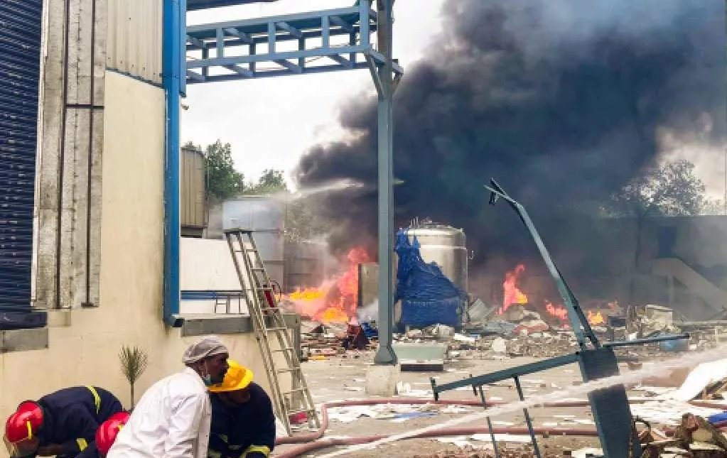 explosion in the factory in Telangana