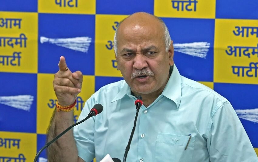 manish sisodia press conference today