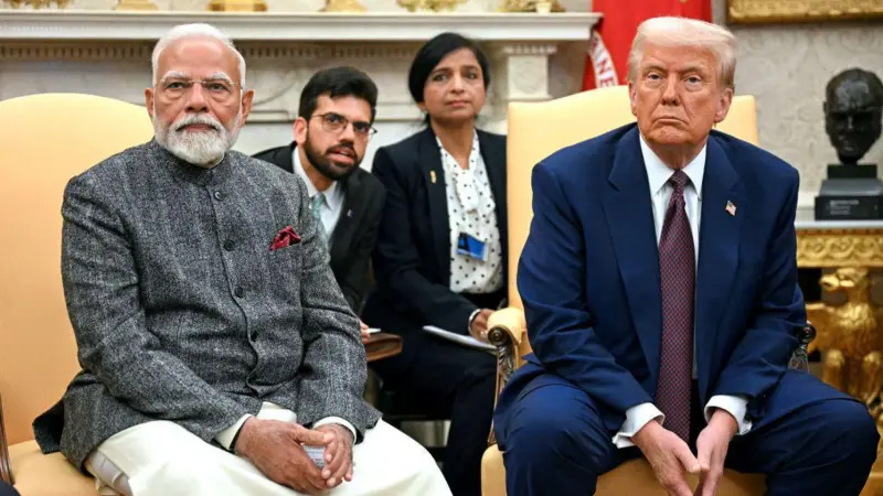 ट्रंप ने भारत को दी टैरिफ़ बढ़ाने की दी धमकी