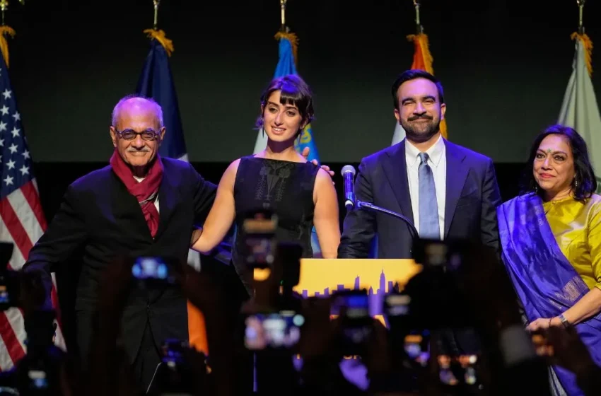  जोहरान ममदानी का चुनाव जीतने के बाद जोशीला भाषण